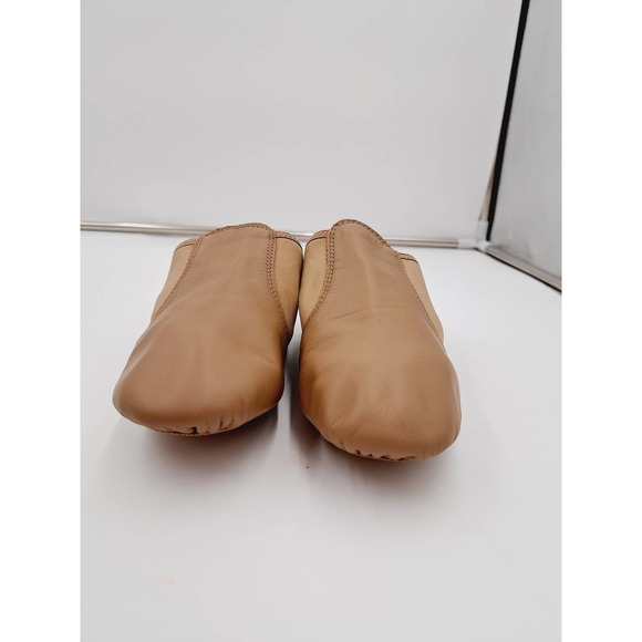 Capezio Tan E-Series Dance Hip Hop Jazz Slip On Splt Sole  Child 8M - Picture 6 of 8